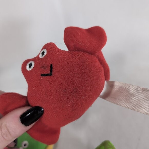 Tomy Lamaze My First Fish Tank & Sea Creatures Plush Rattle Crab L27204 Baby Toy - Picture 10 of 13